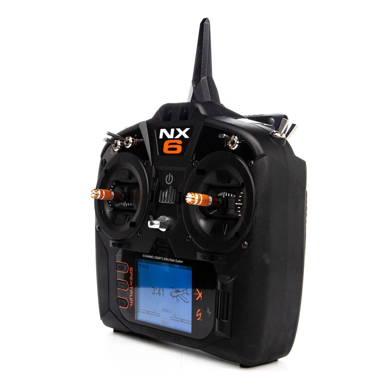 Spektrum NX6 6-Channel DSMX Transmitter with AR6610T Telemetry Receiver for Transmitters 2 Spektrum NX6 6-Channel DSMX Transmitter with AR6610T Telemetry Receiver for Transmitters - Image 2