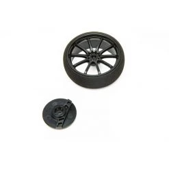 Spektrum Large Wheel, Black: DX5 Pro/6R/5C for Transmitter Hardware