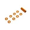 Spektrum Radio Orange Switch Nuts (8) & Wrench for Transmitter Hardware