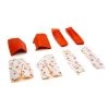Spektrum Orange Grip Set with Tape: DX6 G2/3, DX8 G2 for Transmitter Hardware