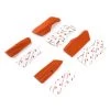 Spektrum Orange Grip Set: NX6, NX8, NX10 for Transmitter Hardware