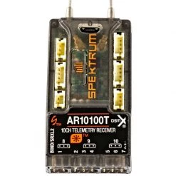 Spektrum AR10100T DSMX 10-Channel Telemetry Receiver for Receivers -Spektrum Sales Store SPMAR10100T A3 0Y3YY538
