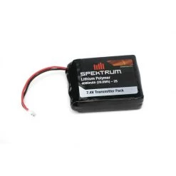Spektrum 7.4V 4000mAh 2S LiPo Transmitter Battery for Batteries