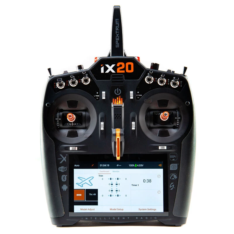 Spektrum iX20 20-Channel DSMX Transmitter Only for Transmitters 1 Spektrum iX20 20-Channel DSMX Transmitter Only for Transmitters