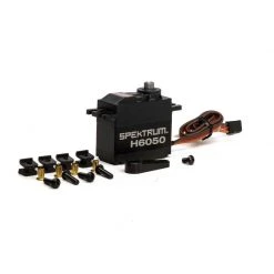Spektrum H6050 Standard Digital High Torque Mid-Speed Metal Gear Heli Cyclic Servo for Servos -Spektrum Sales Store SPMSH6050 A4 13810BL9