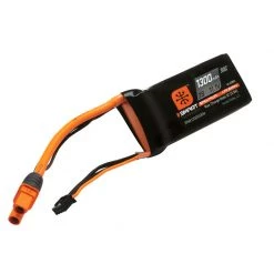 Spektrum 11.1V 1300mAh 3S 30C Smart LiPo Battery: IC3 for Batteries