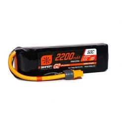Spektrum 11.1V 2200mAh 3S 50C Smart G2 LiPo Battery: IC3 for Batteries