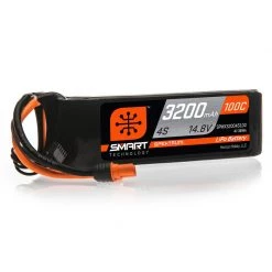 Spektrum 14.8V 3200mAh 4S 100C Smart LiPo Battery: IC3 for Batteries