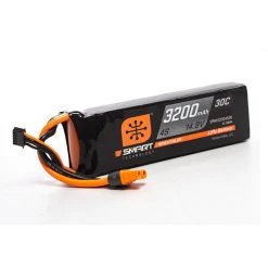 Spektrum 14.8V 3200mAh 4S 30C Smart LiPo Battery: IC3 for Batteries