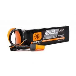 Spektrum 22.2V 4000mAh 6S 30C Smart LiPo Battery, IC5 for Batteries