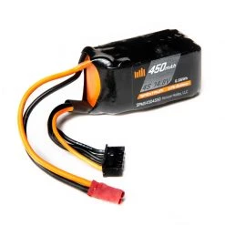 Spektrum 14.8V 450mAh 4S 50C LiPo Battery: JST for Batteries