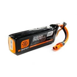 Spektrum 14.8V 5000mAh 4S 30C Smart LiPo Battery: IC5 for Batteries