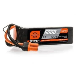 Spektrum 22.2V 5000mAh 6S 100C Smart LiPo Battery: IC5 for Batteries