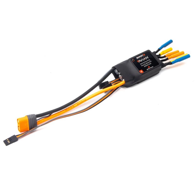 Spektrum Avian Dual 40 Amp Brushless Smart ESC, 3S - 6S for Electronic Speed Controls 3 Spektrum Avian Dual 40 Amp Brushless Smart ESC, 3S - 6S for Electronic Speed Controls - Image 3