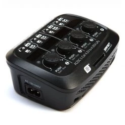 Spektrum S44 Micro 4-port AC/DC 1S LiPo Smart Charger for Chargers -Spektrum Sales Store SPMXC1040 A2 1WX85HL3