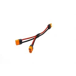 Spektrum Parallel Y-Harness: IC3 Battery with 6" Wires, 13 AWG for Charging Accessories