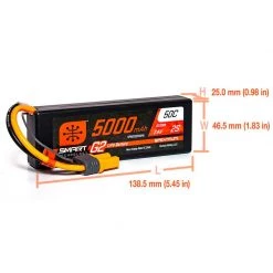 Spektrum Smart G2 Powerstage Surface Bundle: 2S 5000mAh LiPo Battery / S150 Charger for Chargers 8 Spektrum Smart G2 Powerstage Surface Bundle: 2S 5000mAh LiPo Battery / S150 Charger for Chargers -Spektrum Sales Store SPMXG2PS2 A5 JPVMWDP1
