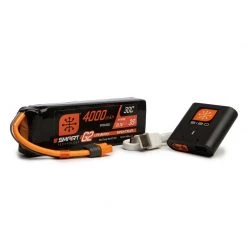 Spektrum Smart G2 Powerstage Air Bundle: 3S 4000mAh LiPo Battery / S120 Charger for Batteries