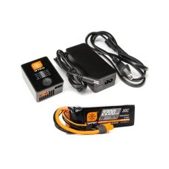 Spektrum Smart Powerstage Air Bundle: 3S 2200mAh LiPo Battery / S150 Charger for Batteries