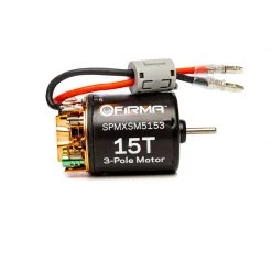 Spektrum FIRMA 15T Rebuildable 3 Pole Brushed Motor for Motors